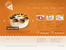 Tablet Screenshot of cukraszda-pecs.hu